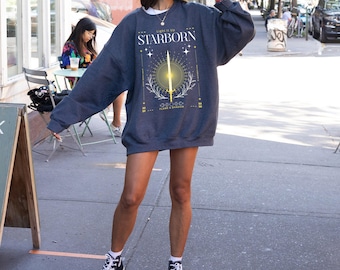 Crescent City Sweatshirt: Starborn, House of Flame and Shadow (Officially Licensed)