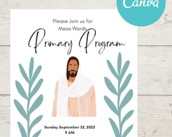 Invitation au programme principal SDJ | Primaire des Saints des Derniers Jours | Invitation au programme primaire | Programme primaire