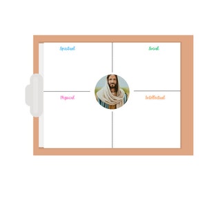 LDS Children & Youth Goal Sheet tracker | lds Goals | Primary Goals | latter Day Saints | lds Printable