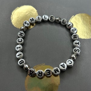 TTPD Friendship Bracelet: Lights Camera B*tch Smile, Eras Tour