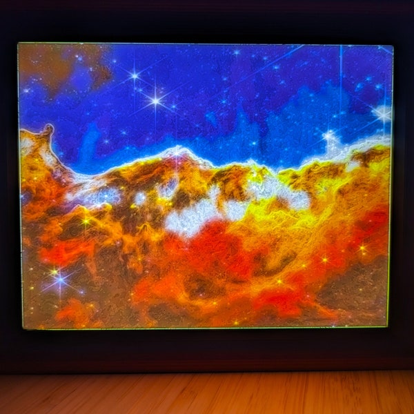 Custom Color Lithophanes with Backlight