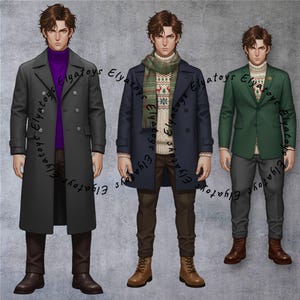 Male Paper Doll Printable | 15 Outfit Dress Up Game | Cut and Play Boy Doll | A4 PDF Digital Download