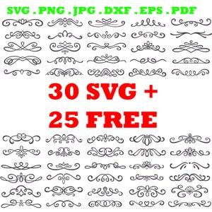 Hochzeit Text Dividers BUNDLE SVG, Hochzeit Briefpapier svg, Valentinstag svg, Text Dividers svg