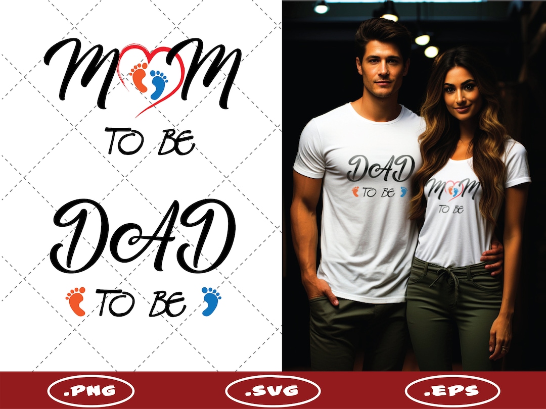 Mom to Be & Dad to Be Png, Eps,camp Lover Gift, Nature Lover Gifts ...