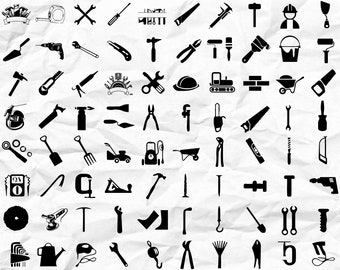 Tools svg bundle, Mechanic Tools svg, Wrench Svg, Hand Tool Svg for cricut, tools vector, handyman svg, laser cut & Sublimation Files