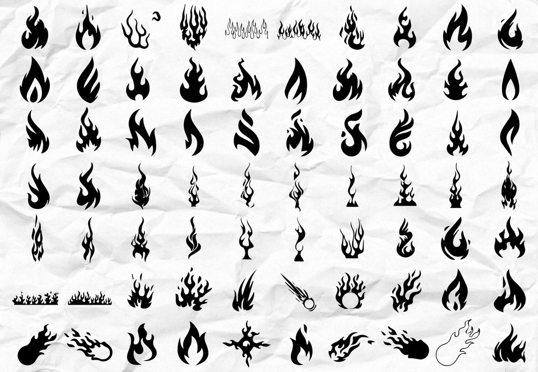 Svg Raging Fire Fire SVG Bundle, Fire Clipart, Fire Svg Files, Fire Flames Svg, Flames ...