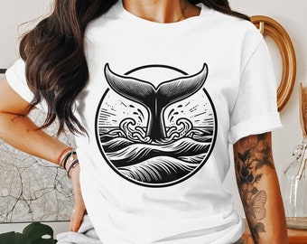 アート・デザイン・音楽 THE WHALE'S EYELASH Killer Whale Zentangle Stylized Vector Illustration Stock