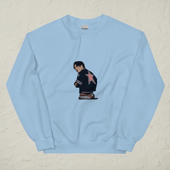 Aesthetic Jhope Green Sweater Embroidered Jhope Sweatshirt, Hope