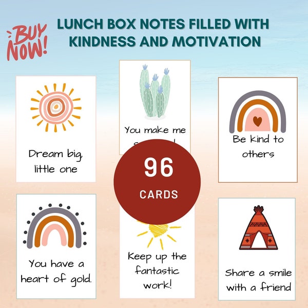 Printable lunchbox notes for kids