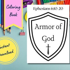 Armor of God Coloring Book