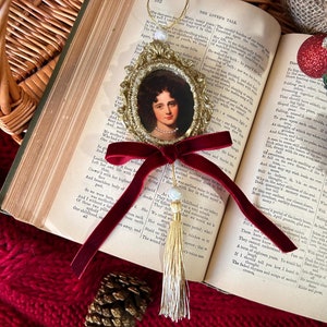 Handmade Miss Rosamond Croker Christmas Ornament: Shabby Chic Rococo Decor