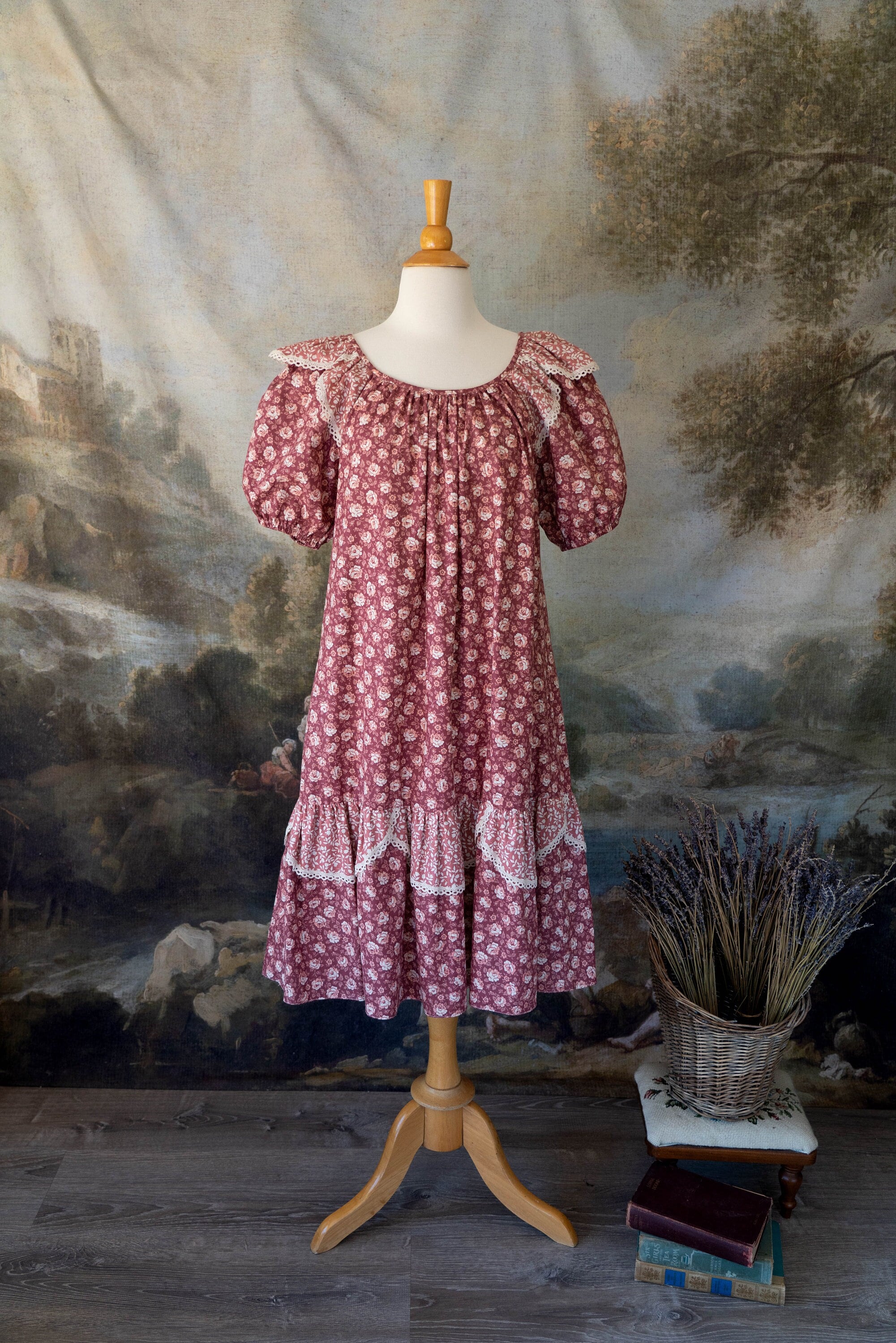 Kids Caramel GINGER BABY DRESS - VINTAGE FLORAL | Garmentory