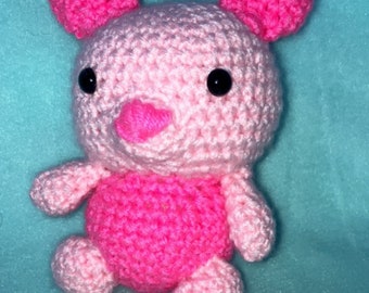 Crochet Piglet Plushie