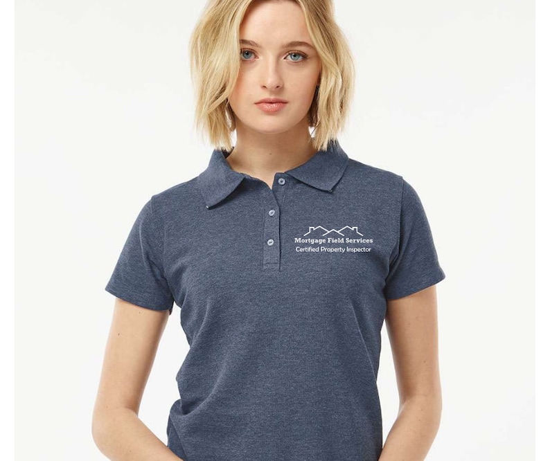 Women's Polo Shirt With Logo Official Mortgage Field Services Inspector ...