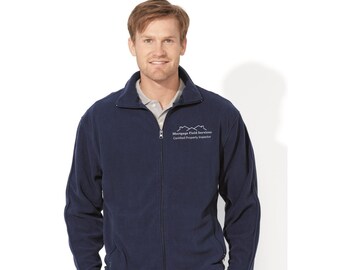 Sierra Pacific - Microfleece Full-Zip Jacket with Pocket Logo Official Mortgage Field Services Inspector