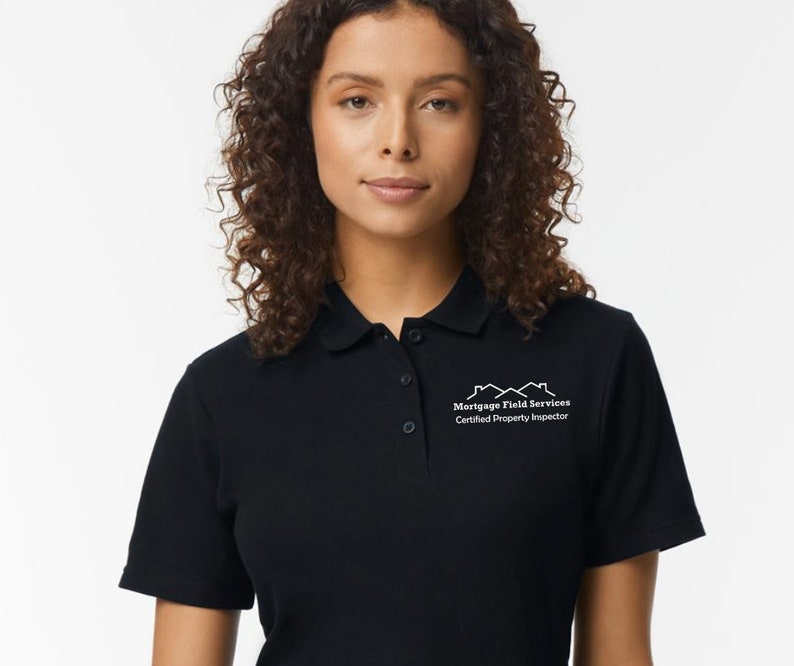 Women's Polo Shirt With Logo Official Mortgage Field Services Inspector ...