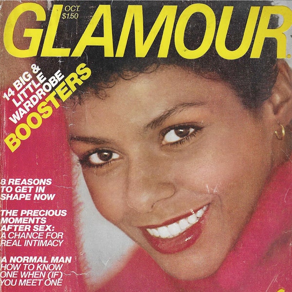 Glamour Magazine - October 1979 - Vintage Fashion Magazine Digital PDF - Marcia Turnier cover, Kelly Emberg, Kim Alexis, Cheryl Tiegs