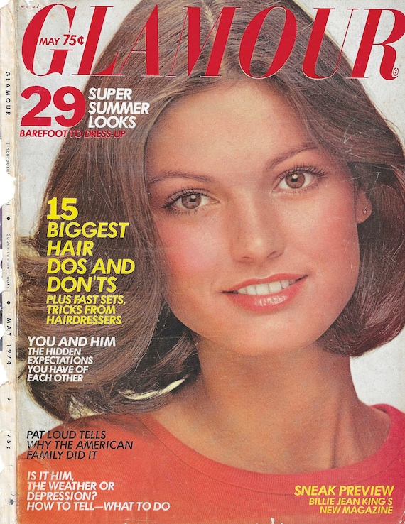 Glamour May 1974 Vintage Women's Fashion Magazine PDF