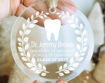 Dentist Graduation Gifts for RDH Graduation Gifts Dental Hygienist Ornament Dental Grad Gift Dental Assistant Dental School Rdh Grad Gift