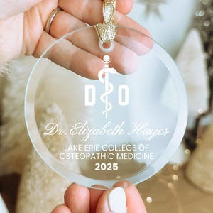 Osteopathic Medicine Gifts Doctor of Osteopathic Medicine Gifts DO Ornament Gift for Osteopath Gift Osteopathic Doctor of Osteopathy Gifts