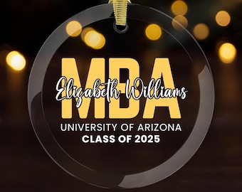 MBA Graduation Gift MBA Ornament mba Grad Gifts MBA Graduation Ornament mba Gifts Masters Degree Graduation Gift M.B.A. Business School Grad