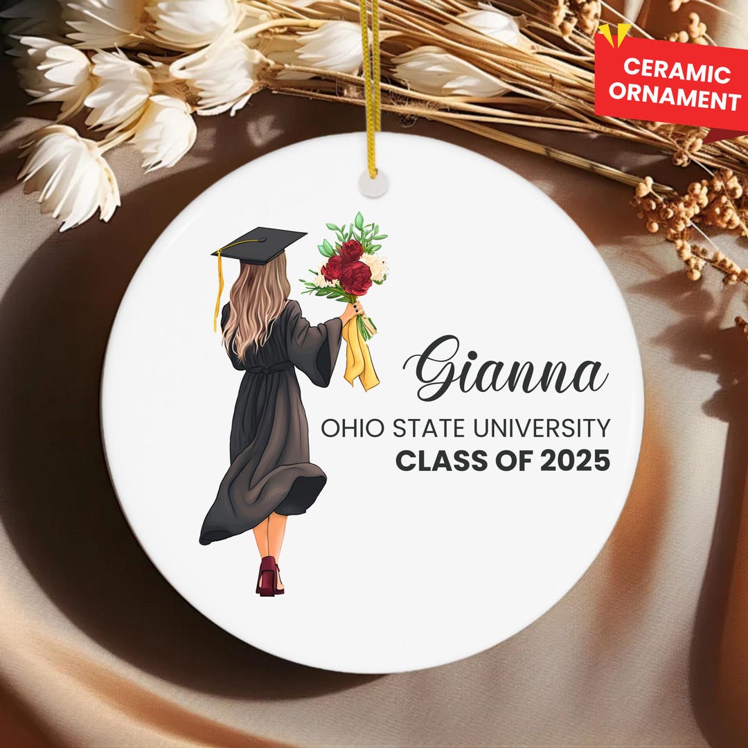 Graduation Ornament Class of 2025 Graduation Gift Mastered It Ornament ...