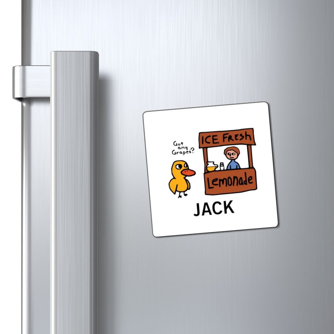 Funny Duck Fridge Magnet, Got Any Grapes Fridge Magnet, Duck Magnet ...