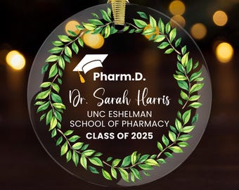 Pharmd Graduation Gift Congrats Pharmd Gifts Dr of Pharmacy Graduation Ornament Doctor of Pharmacy Grad Gifts Pharmacist Grad Gifts Rx Gifts