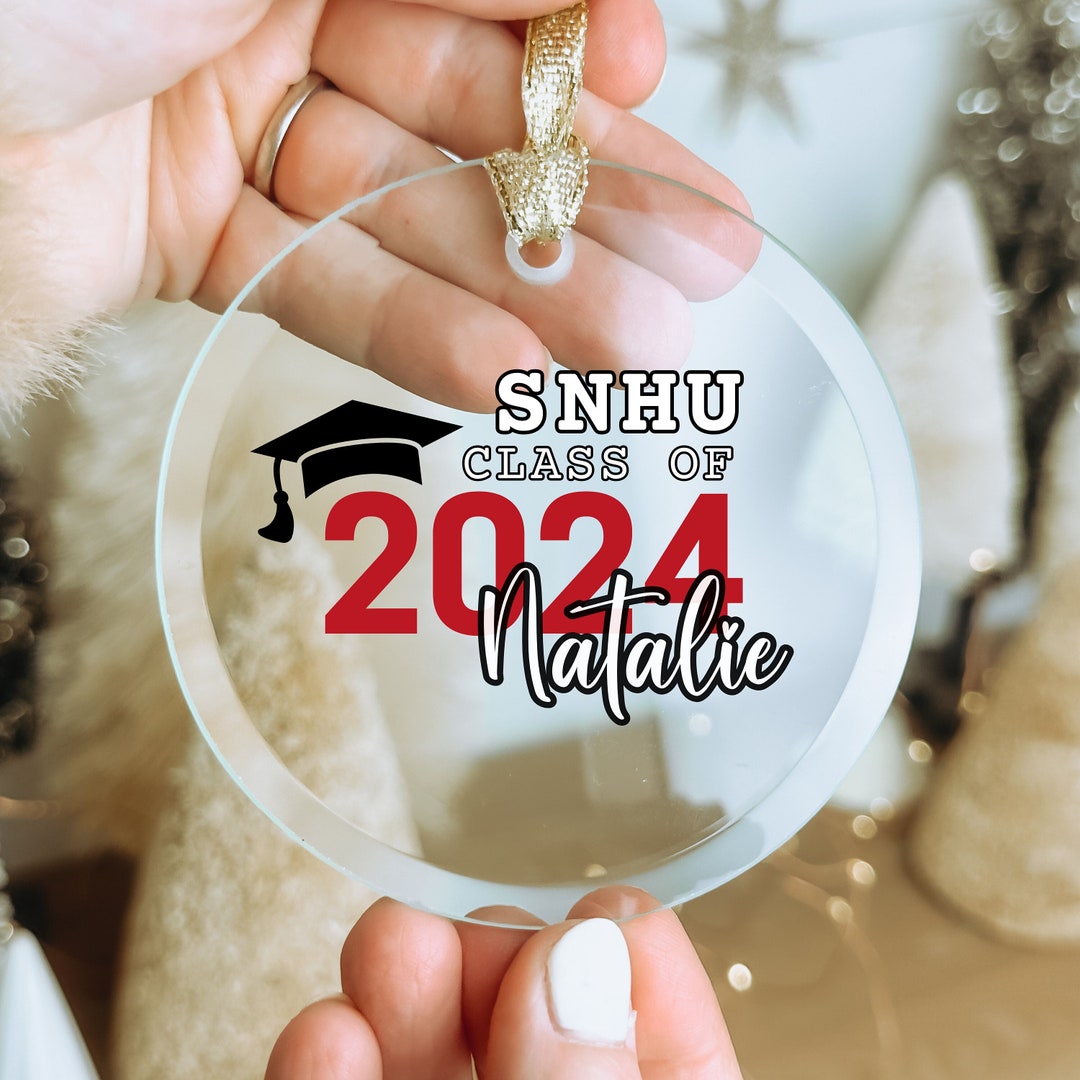 Personalized Graduation Ornament Class of 2024 College Graduation Gift ...