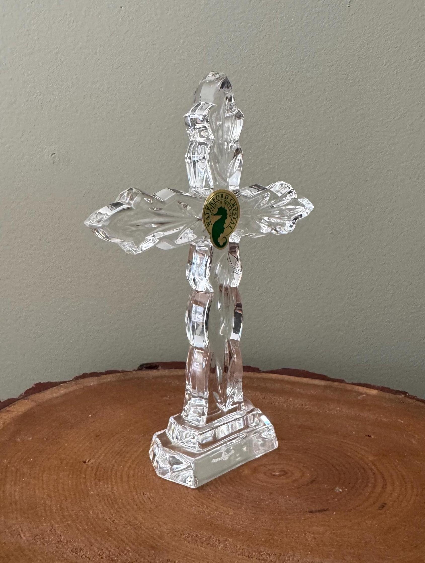 Waterford Crystal Standing Cross - Etsy