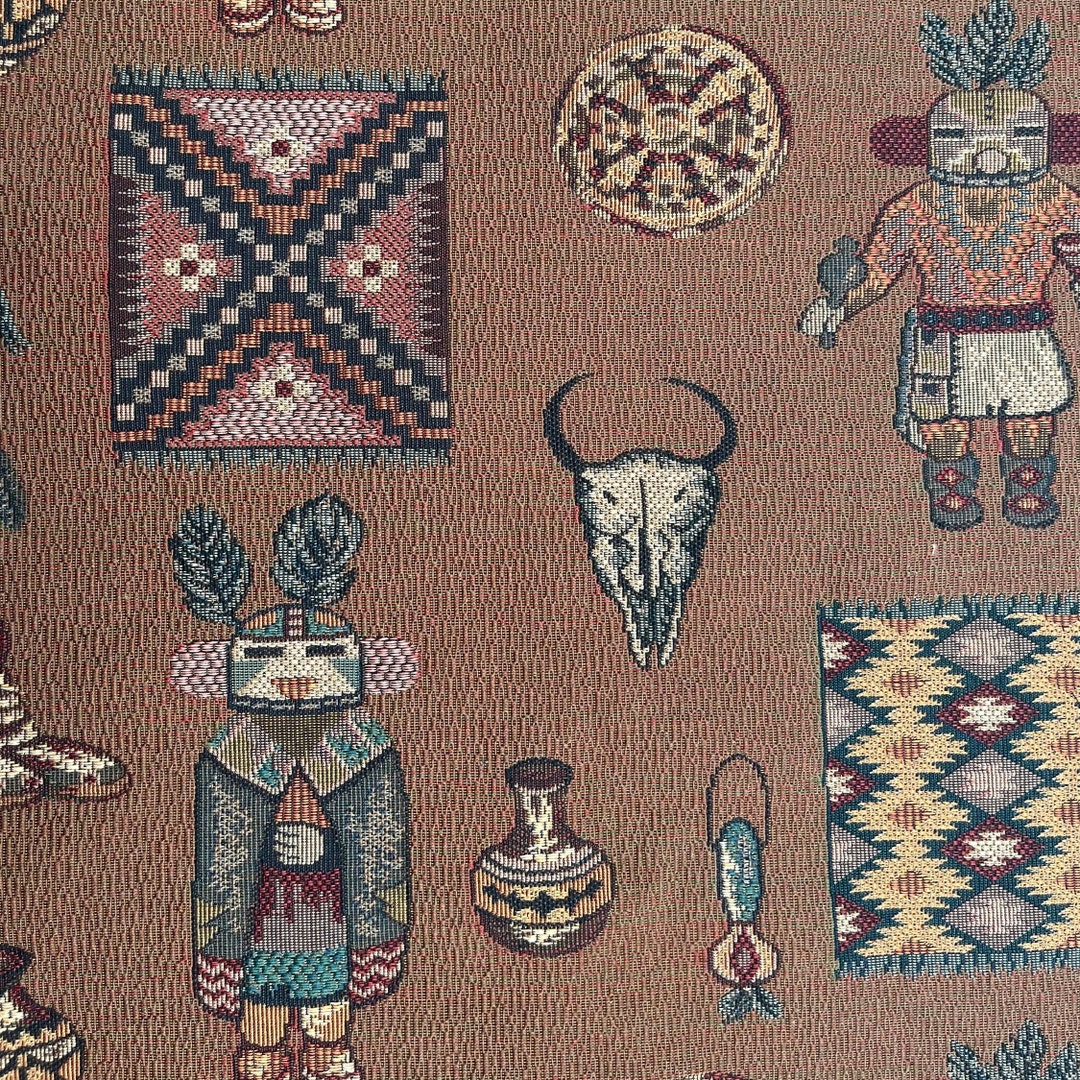 LAST CHANCE Western Inspired Pattern Jacquard Upholstery Sold by the ...
