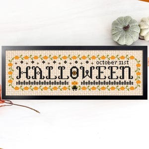 Halloween / Cross Stitch Pattern