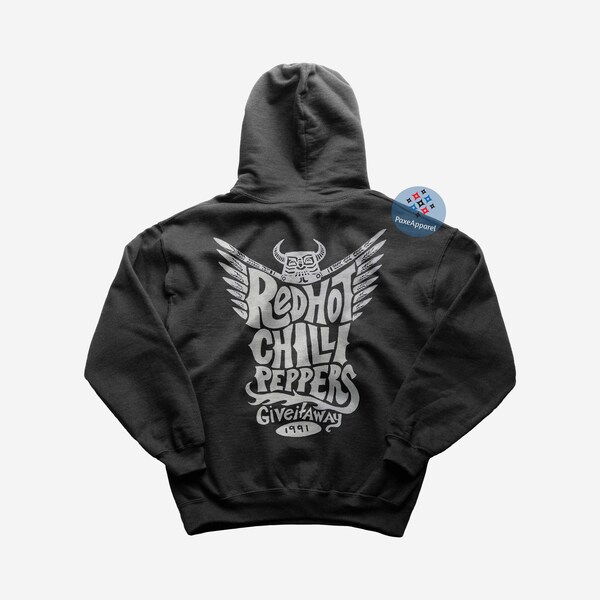 Red Hot Chili Peppers Hoodie | Rock Music Hoodie | Under The Bridge | Stadium Arcadium | Red Hot Chili Peppers Merch | Hooded Sweatshirt