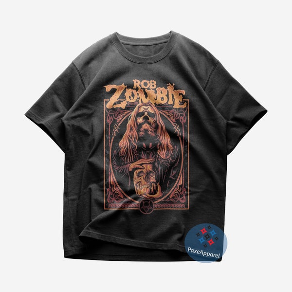 Rob Zombie T-shirt | Metal Music Shirt | Dragula | Hellbilly Deluxe | The Sinister Urge | Rob Zombie Merch | Cotton Tee