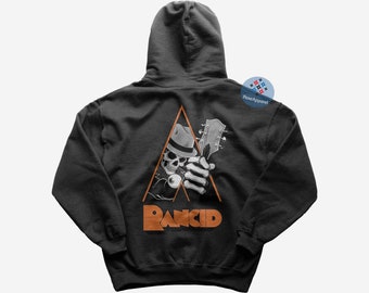 Rancid Hoodie | Rock Music Hoodie | Fall Back Down | Fall Back Down | Radio | Olympia | Rancid Merch | Hooded Sweatshirt