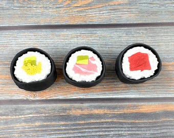 Sushi 3D Printed Clicker Fidgets