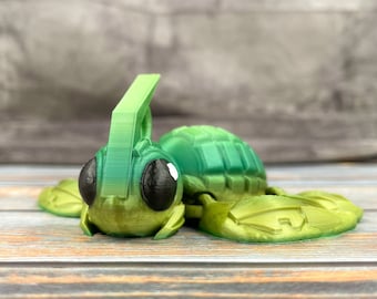 Grenurtle 3D Printed Articulated Fidget Figure