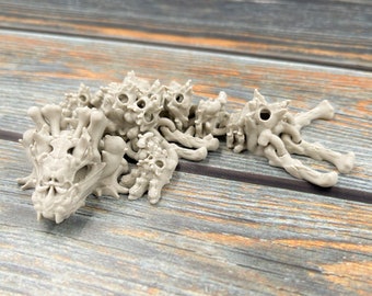 Hollow Dragon Hatchling (Tadling) 3D Printed Fidget Figure