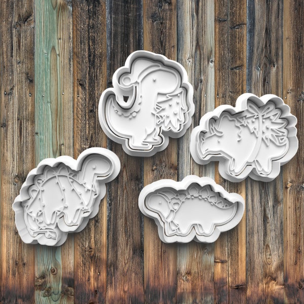 Dinosaur Cookie Cutters Etsy