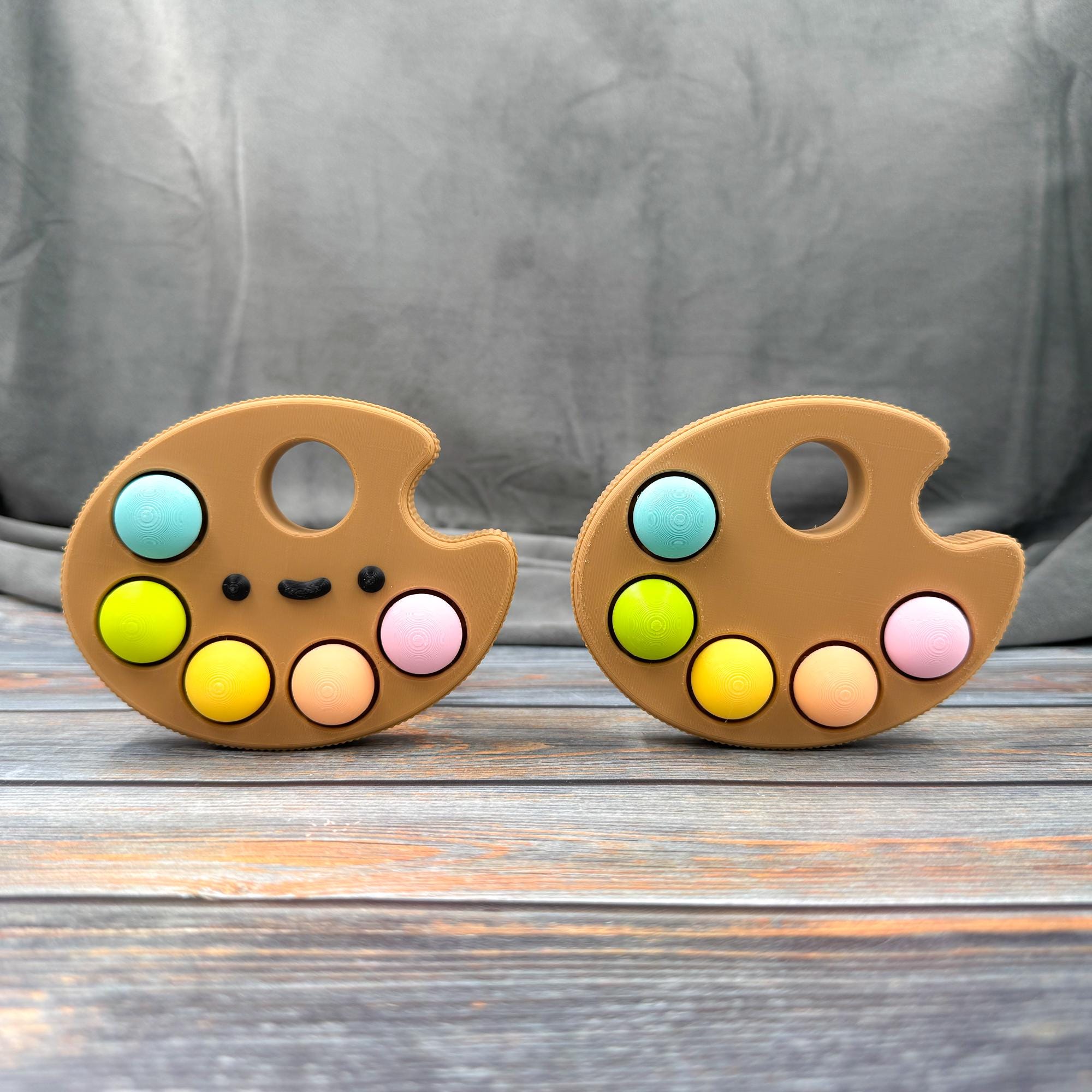 Paint Palette Multi Clicker 3D Printed Clicker Fidget