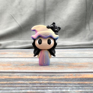 Willa the Witch 3D Printed Mini Figure
