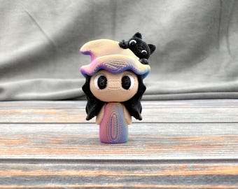Willa the Witch 3D Printed Mini Figure