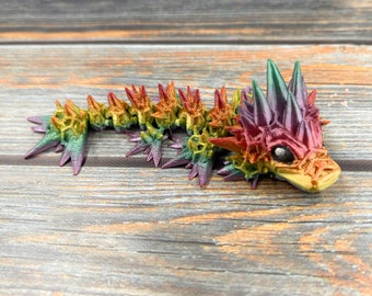 Void Sea Dragon Hatchling (Tadling) 3D Printed Fidget Figure