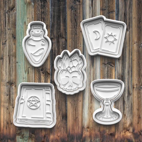 Alchemy Cookie Cutters, Cookie Stamps