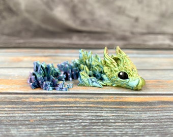 Lunar Dragon Hatchling (Tadling) 3D Printed Fidget Figure