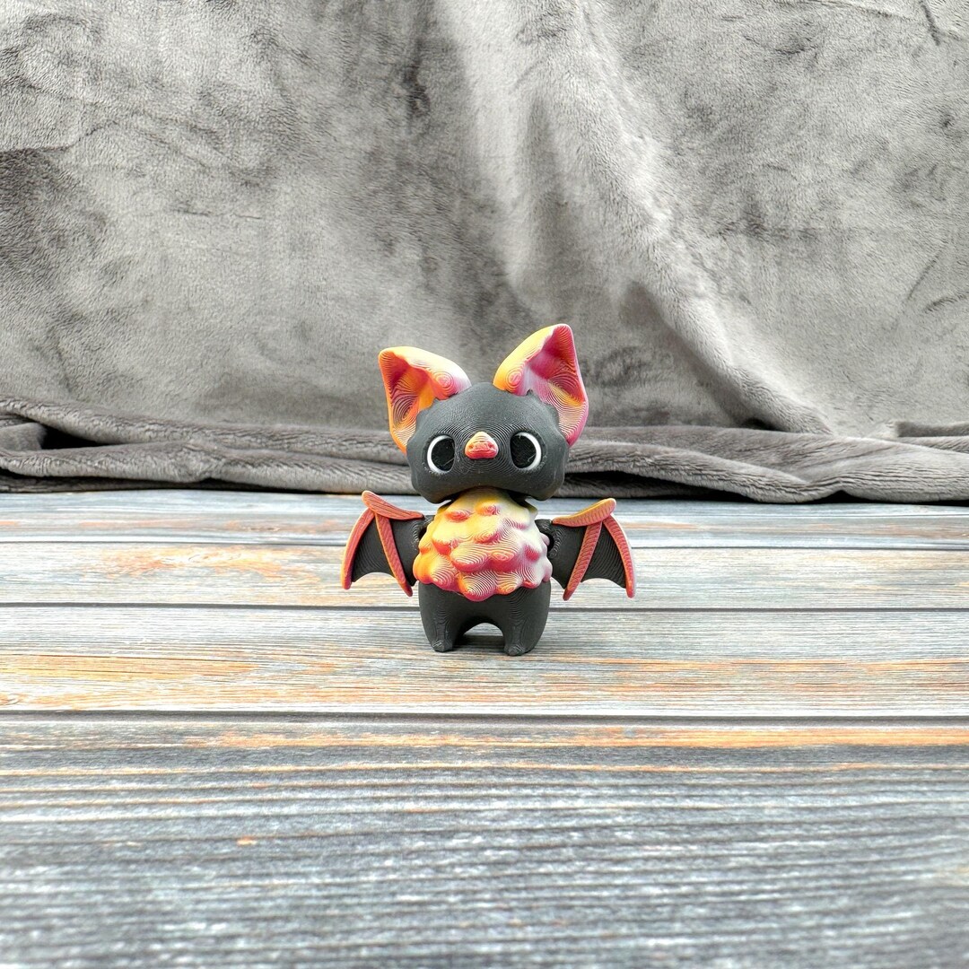 Bat Pixie 3D Printed Fidget Figure - Etsy