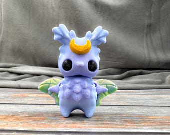 Moth Pixie 3D Printed Fidget Figure