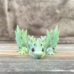 Winter Wing Dragon Hatchling (Tadling) 3D Printed Fidget Figure