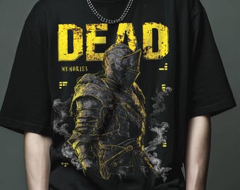 Knight Armor Graphic Tee, Gothic Warrior Hoodie, Medieval Sweatshirt, Fantasy Battle Art Top, Dark Knight Long-Sleeve Alternative Clothing
