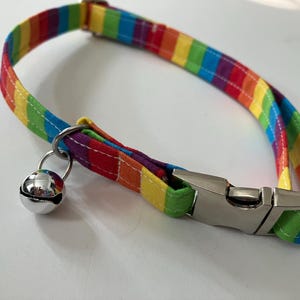 Rainbow Kittenplay Collar